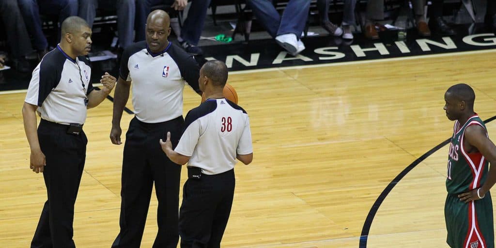 nba referee shirt